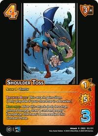 Shoulder Toss - Critical Role: Heroes of Exandria - UniVersus card