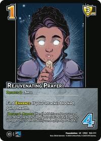 Rejuvenating Prayer - Critical Role: Heroes of Exandria - UniVersus card