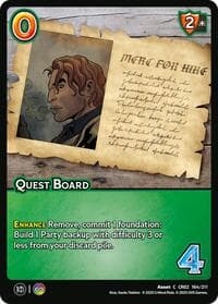 Quest Board - Critical Role: Heroes of Exandria - UniVersus card
