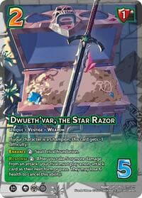 Dwueth'var, Star Razor - Critical Role: Heroes of Exandria - UniVersus card