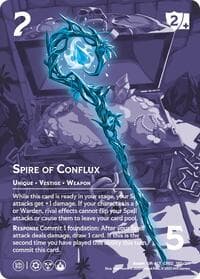 Spire of Conflux (Alternate Art) - Critical Role: Heroes of Exandria - UniVersus card