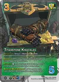 Titanstone Knuckles - Critical Role: Heroes of Exandria - UniVersus card