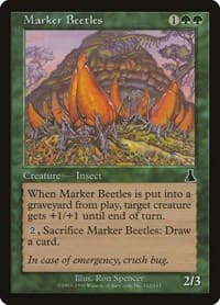 Marker Beetles - Urza's Destiny - Magic: The Gathering card