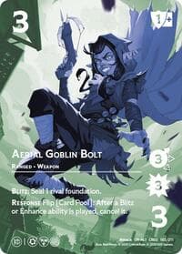 Aerial Goblin Bolt (Alternate Art) - Critical Role: Heroes of Exandria - UniVersus card
