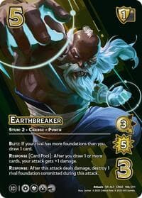 Earthbreaker (Alternate Art) - Critical Role: Heroes of Exandria - UniVersus card