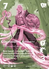 Grovekeeper's Authority (Alternate Art) - Critical Role: Heroes of Exandria - UniVersus card