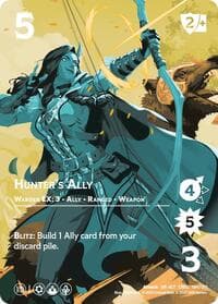 Hunter's Ally (Alternate Art) - Critical Role: Heroes of Exandria - UniVersus card