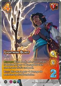 Lightning Blast - Critical Role: Heroes of Exandria - UniVersus card