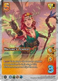 Nature's Tempest - Critical Role: Heroes of Exandria - UniVersus card