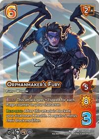 Orphanmaker's Fury - Critical Role: Heroes of Exandria - UniVersus card