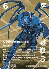 Orphanmaker's Fury (Alternate Art) - Critical Role: Heroes of Exandria - UniVersus card