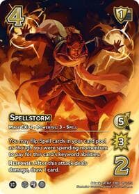Spellstorm (Alternate Art) - Critical Role: Heroes of Exandria - UniVersus card