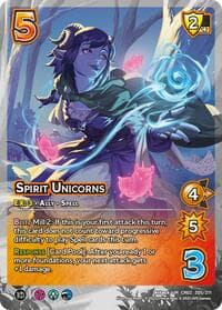 Spirit Unicorns - Critical Role: Heroes of Exandria - UniVersus card