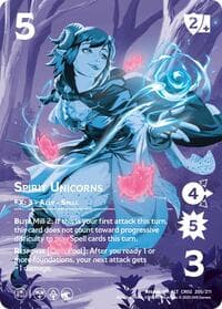 Spirit Unicorns (Alternate Art) - Critical Role: Heroes of Exandria - UniVersus card