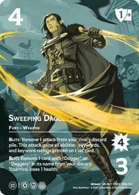 Sweeping Daggers (Alternate Art) - Critical Role: Heroes of Exandria - UniVersus card