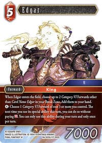 Edgar - Legacy Collection - Final Fantasy TCG card