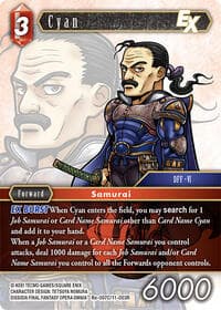 Cyan EX - Legacy Collection - Final Fantasy TCG card