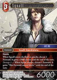 Squall - Legacy Collection - Final Fantasy TCG card