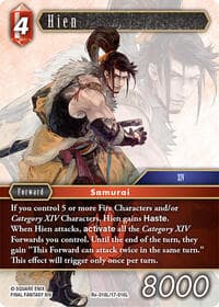 Hien - Legacy Collection - Final Fantasy TCG card