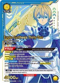 Eugeo Synthesis Thirty-Two (SR**) - UE07BT: Sword Art Online - Union Arena card