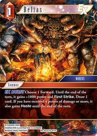 Belias EX - Legacy Collection - Final Fantasy TCG card