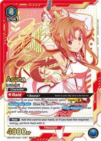 Asuna (037) (SR**) - UE07BT: Sword Art Online - Union Arena card