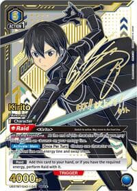 Kirito (041) (SR**) - UE07BT: Sword Art Online - Union Arena card