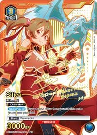 Silica (043) (R**) - UE07BT: Sword Art Online - Union Arena card