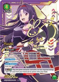 Yuuki (081) (SR**) - UE07BT: Sword Art Online - Union Arena card