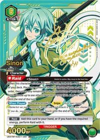 Sinon (091) (SR**) - UE07BT: Sword Art Online - Union Arena card