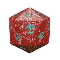 Magic: The Gathering Tarkir: Dragonstorm Spindown Die (Red) - Wizards of the Coast Dice - Life Counters card