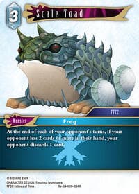 Scale Toad - Legacy Collection - Final Fantasy TCG card