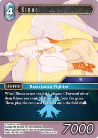 Rinoa - Legacy Collection - Final Fantasy TCG card