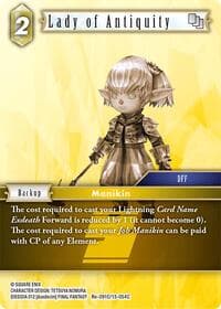 Lady of Antiquity - Legacy Collection - Final Fantasy TCG card