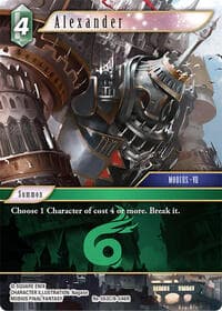 Alexander - Legacy Collection - Final Fantasy TCG card