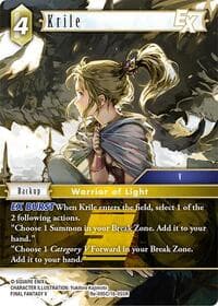 Krile EX - Legacy Collection - Final Fantasy TCG card