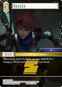 Jessie - Legacy Collection - Final Fantasy TCG card