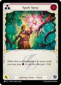 Spark Spray (Red) - Armory Deck: Aurora - Flesh and Blood TCG card