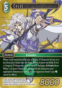Cecil - Legacy Collection - Final Fantasy TCG card