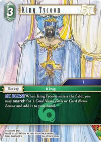 King Tycoon - Legacy Collection - Final Fantasy TCG card