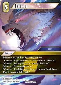 Fenrir - Legacy Collection - Final Fantasy TCG card