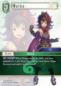 Maina EX - Legacy Collection - Final Fantasy TCG card