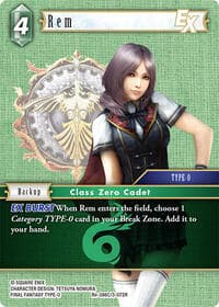 Rem EX - Legacy Collection - Final Fantasy TCG card