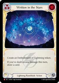 Written in the Stars - Armory Deck: Aurora - Flesh and Blood TCG card