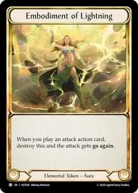 Embodiment of Lightning - Armory Deck: Aurora - Flesh and Blood TCG card