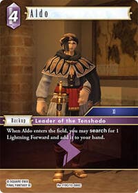 Aldo - Legacy Collection - Final Fantasy TCG card