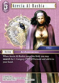 Arecia Al-Rashia - Legacy Collection - Final Fantasy TCG card