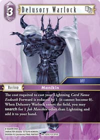 Delusory Warlock - Legacy Collection - Final Fantasy TCG card