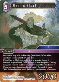 Man in Black - Legacy Collection - Final Fantasy TCG card