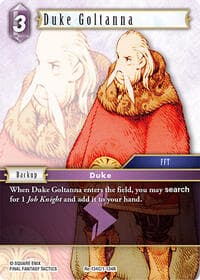 Duke Goltanna - Legacy Collection - Final Fantasy TCG card